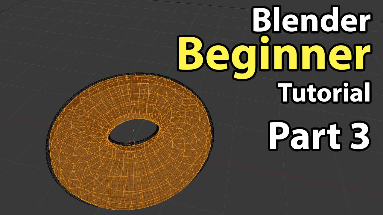 tutorial blender 2.9