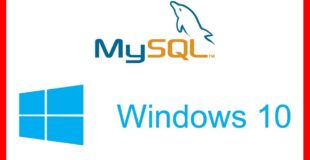 How to download install and configure MySQL on Windows 10 – Tutorial