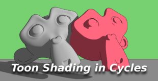 Toon shading in Cycles  [Tutorial]