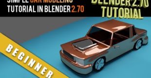 Simple Car Modeling Tutorial In Blender 2.70