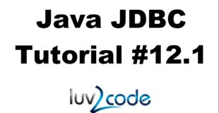 Java JDBC Tutorial – Part 12.1: Connect Java Swing GUI to a MySQL Database – Overview