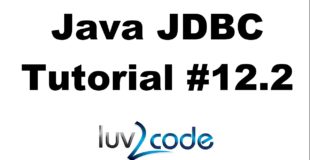 Java JDBC Tutorial – Part 12.2: Connect Java Swing GUI to a MySQL Database – Create the DAO