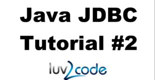 Java JDBC Tutorial – Part 2: Insert Data into a MySQL Database