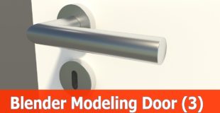 Blender Door Modeling tutorial : Keyhole (Part 3)