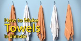 How to Make Towels – Blender Tutorial