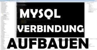 MYSQL VERBINDUNG IN EUREM PLUGIN AUFBAUEN | TUTORIAL