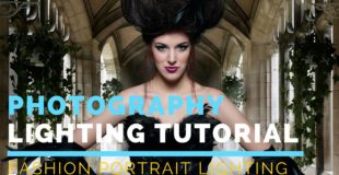 Portrait Photography Tutorial For Beginners | Fashion Portrait Lighting Mola Setti Beauty Dish