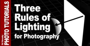 Three Rules of Lighting for Photography