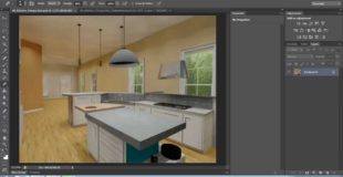 Adobe Photoshop CS6 Basics – Part 10a – Adding Details to a 3D Rendering – Brooke Godfrey