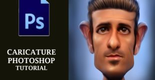 Photoshop Tutorial , How to make caricature in photoshop cs6
