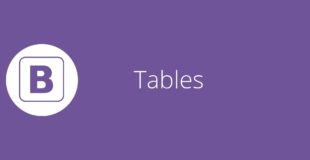 Bootstrap tutorial 9 – Tables