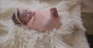 Newborn Photography wrapping tutorial