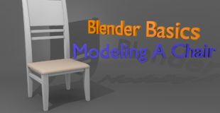 Blender Basics – Modeling A Chair Tutorial