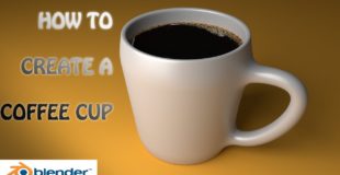 blender tutorial how to model a cup of coffee (beginners)
