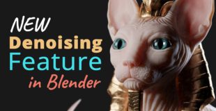 Drastically Reduce Rendertime in Blender Cycles (New Denoising Feature)