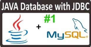 JAVA JDBC tutorial for beginners  – Set up MySQL Database for java 01