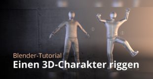 Blender-Tutorial – Einen 3D-Charakter riggen