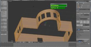 Blender 2.59 Modeling Tutorial, Modeling Walls & Rooms Quickly