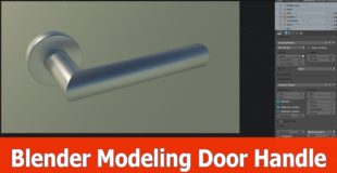 Blender Modeling Door Tutorial : Handle (Part 1)
