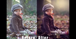 Photoshop Tutorial How to Edit Outdoor Portrait (Child) in Photoshop Cs6 & CC