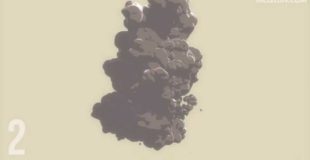 Blender3D Toon Shader Particle Smoke