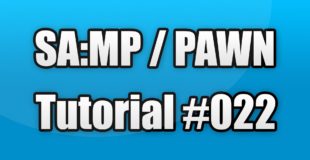 SA:MP / PAWN Tutorial #022 – Carsystem MySQL (Fahrzeuge erstellen)