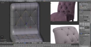 Blender Tutorial – Modeling a  Antique Chair – 1 of 3