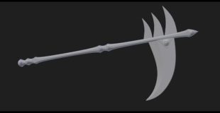 How to Create a Fantasy Weapon in Blender – Part 1 (Modeling)