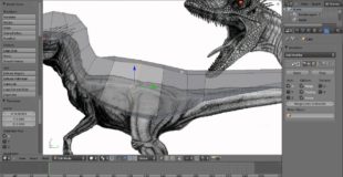 Modeling A Velociraptor in Blender Part 1