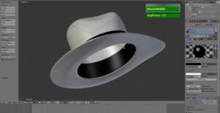 Blender 2.58/2.59 Fedora Hat Modeling Tutorial