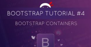 Bootstrap Tutorial #4 – Bootstrap Containers
