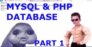 MySQL & PHP Database Tutorial with Free Codes (Insert, Edit and Delete) – Part 1