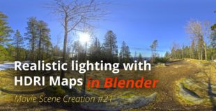 MSC #21 – Realistic lighting with HDRI Maps (Blender Tutorial EN)