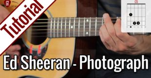 Ed Sheeran – Photograph | Gitarren Tutorial Deutsch