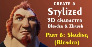 Tips for creating 3d Characters (Blender) Part 6 – Skin Shading