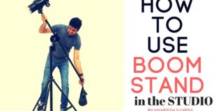 Photography Studio Gears. How to use boom stand in studio. (Hindi)