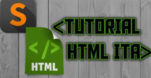Tutorial HTML,CSS,BOOTSTRAP ITALIANO(parte 1)
