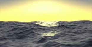 Ocean Simulation Render from Tutorial – Blender Cycles