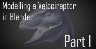 Modelling a Velociraptor in Blender – Tutorial Part 1