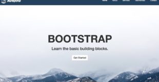 Responsive Bootstrap Website Tutorial with Full Screen Landing Page