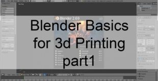 Blender Basics for 3d printing part1