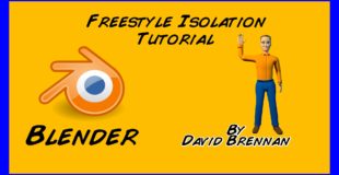 Blender Tutorial: Freestyle Only Render Layer