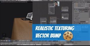 Tutorial Blender Pemula 15/17 | Lebih realistis menggunakan Vector Bump | Cycles Render