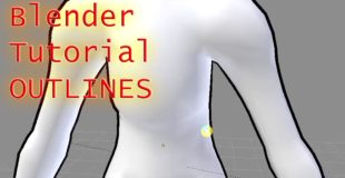 Blender Freestyle Tutorial – Black Contour Lines Without Using Render Engines