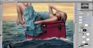 Photoshop CS2 Tutorials – Girl On The Sea – Photoshop Manipulation Tutorial