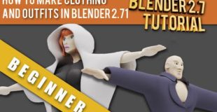 How To Make 3d Clothing and Outfits in Blender 2.71