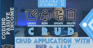 PHP Ajax CRUD Application Tutorial – MySQL & Bootstrap & jQuery DataTables  [Part 1]