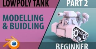 Low Poly Tank | Blender | Beginner tutorial | project | part 2 | Modelling