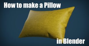 How to Make a Pillow in Blender