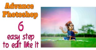 Only 6 Stape in Photoshop I Advance Baby Photo editing tutorial 1